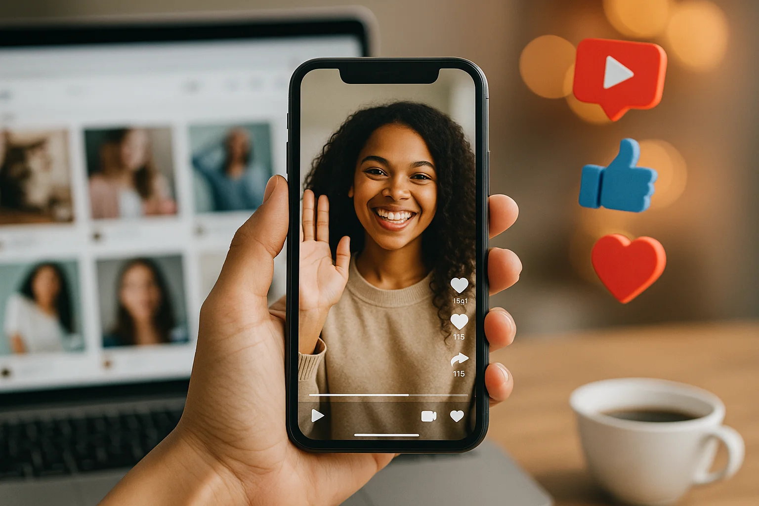 Nova tendência de vídeos curtos domina redes sociais